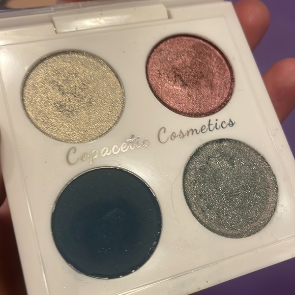 COPACETIC COSMETICS quad eyeshadow palette indie metallic matte WEATHER ADVISORY - Picture 3 of 3